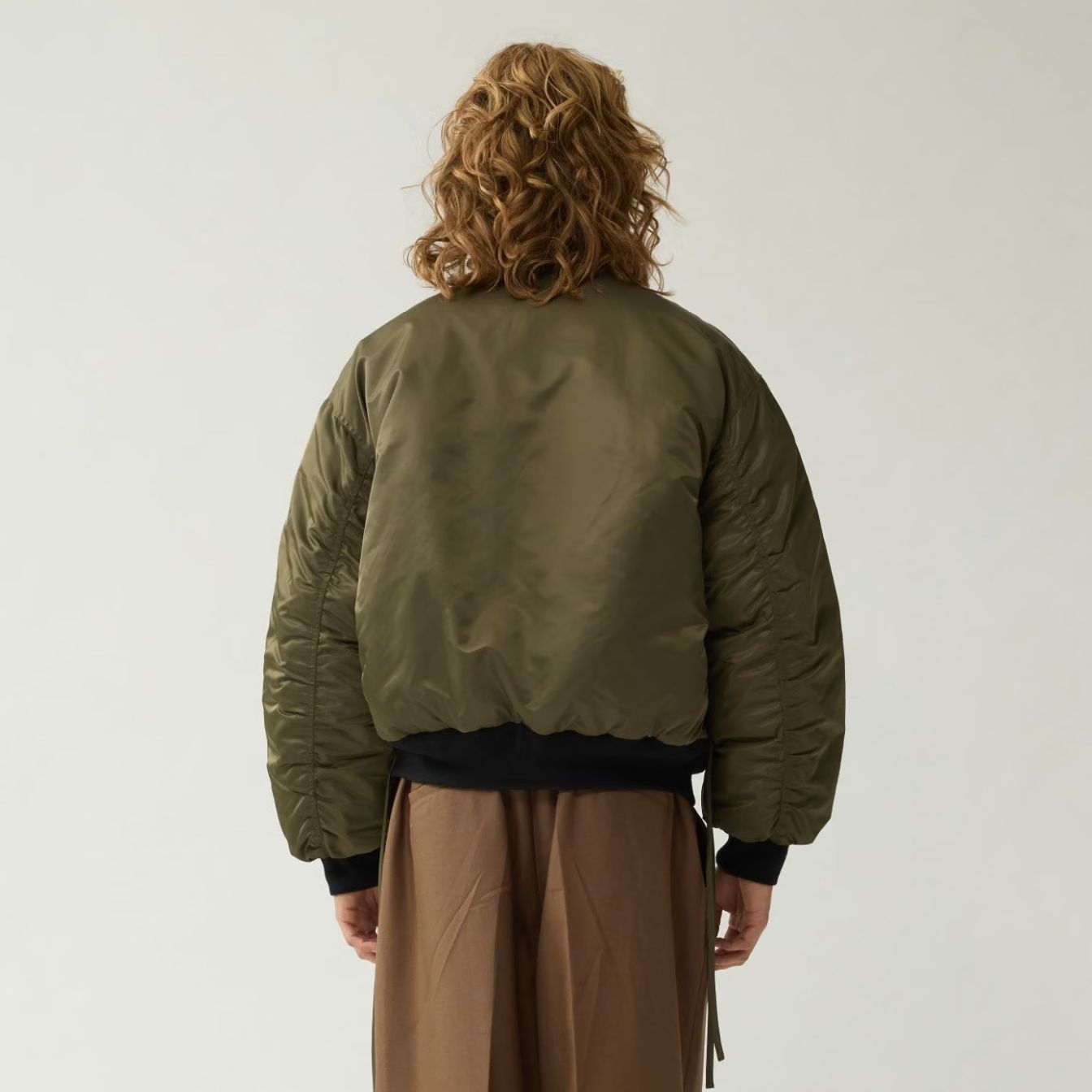 New Amsterdam Surf Association Reversible Bomber Jack Donker Groen/Oranje