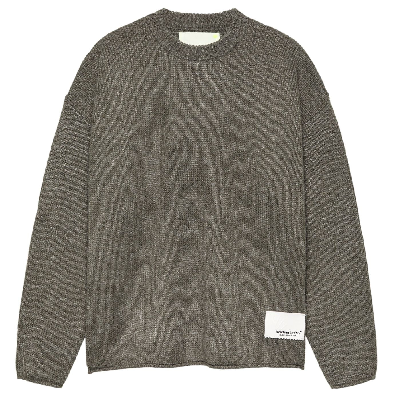 New Amsterdam Surf Association Tide Knit Sweater Grijs