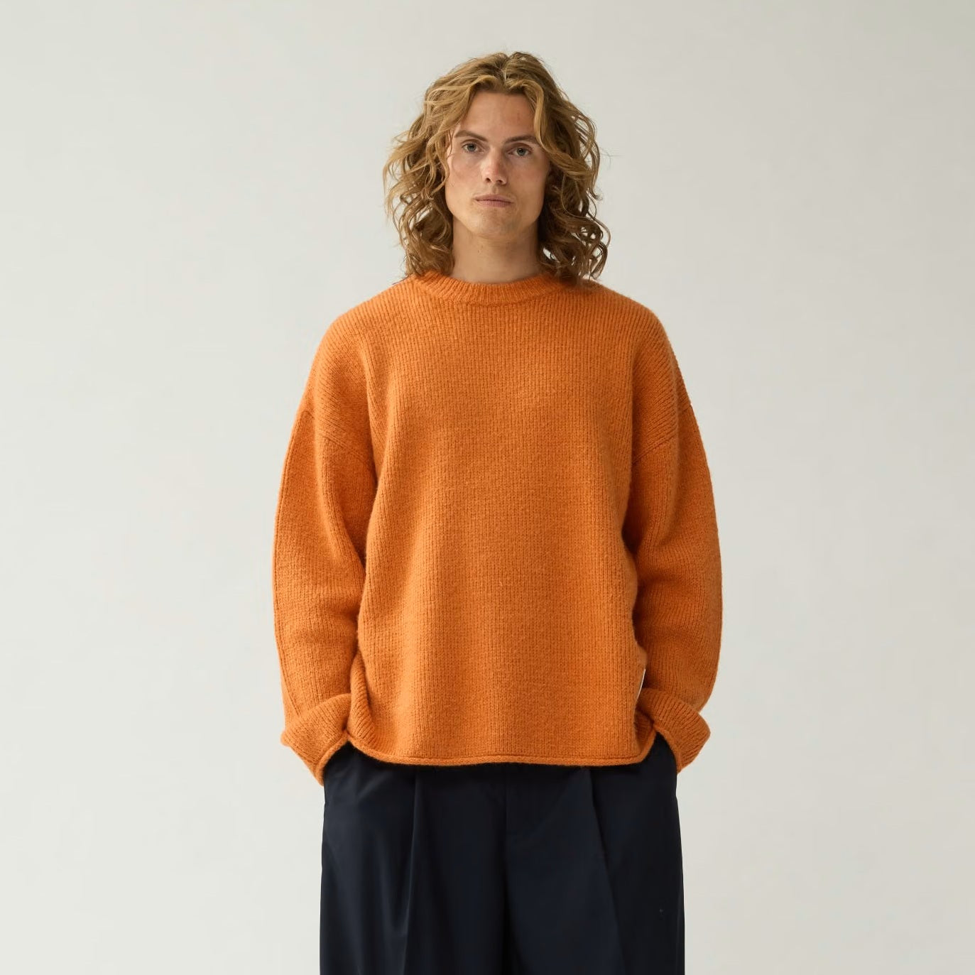 New Amsterdam Surf Association Tide Knit Sweater Oranje