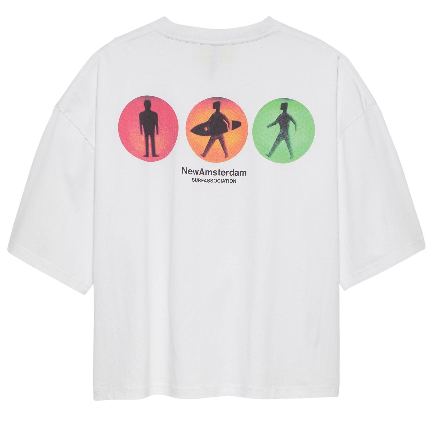 New Amsterdam Surf Association Traffic T-shirt Wit
