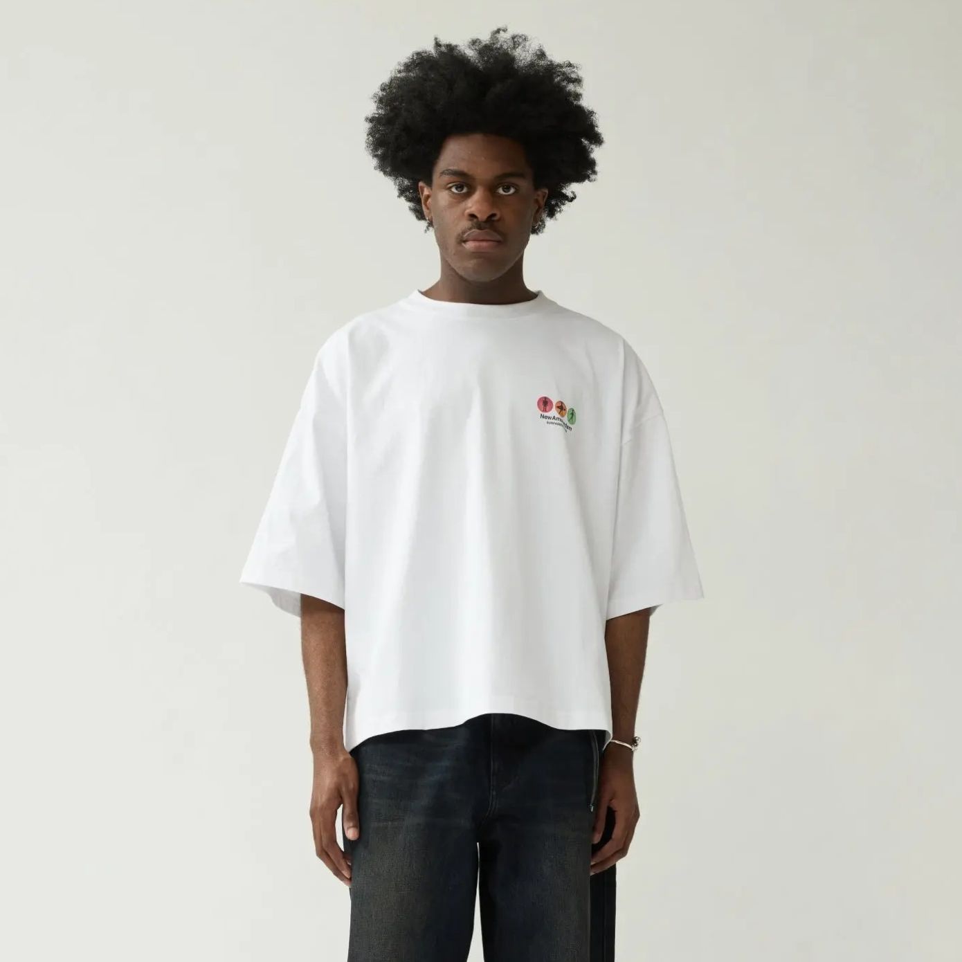 New Amsterdam Surf Association Traffic T-shirt Wit