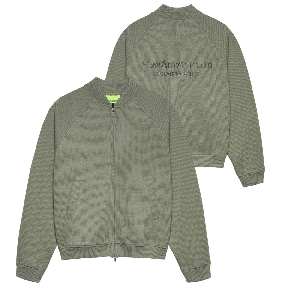 New Amsterdam Surf Association Waffle Vest Groen