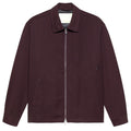 New Amsterdam Surf Association Zip Overshirt Bordeaux