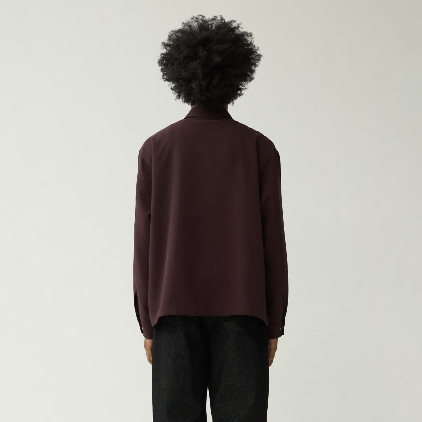 New Amsterdam Surf Association Zip Overshirt Bordeaux