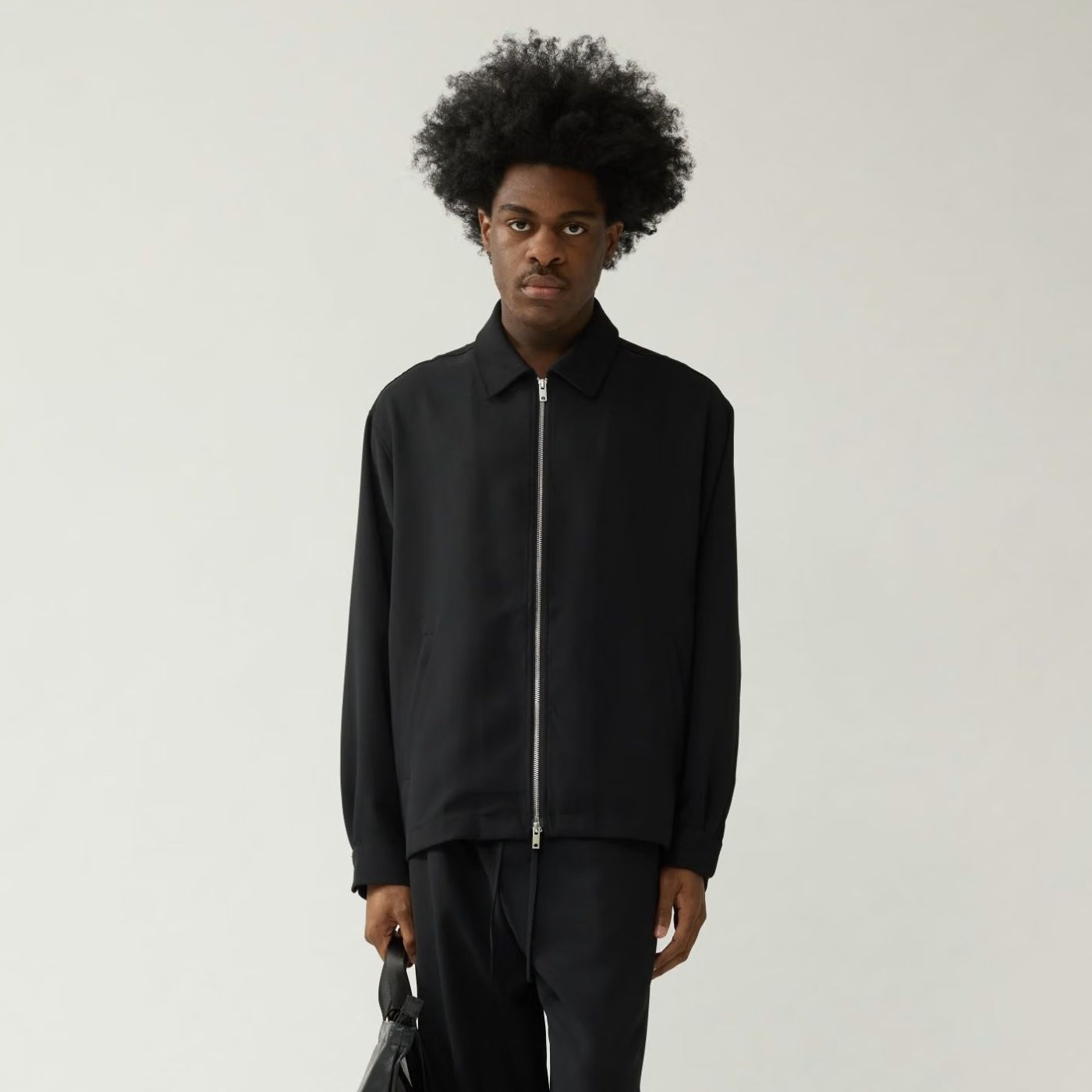 New Amsterdam Surf Association Zip Overshirt Zwart