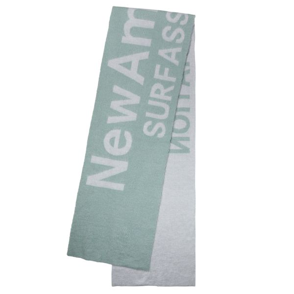 New Amsterdam Surf Association Fuzzy Logo Sjaal Mint/Wit
