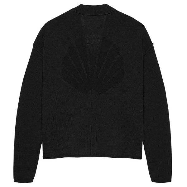 New Amsterdam Surf Association Knitted Cardigan Zwart