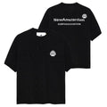 New Amsterdam Surf Association Knitted Logo T-shirt Zwart