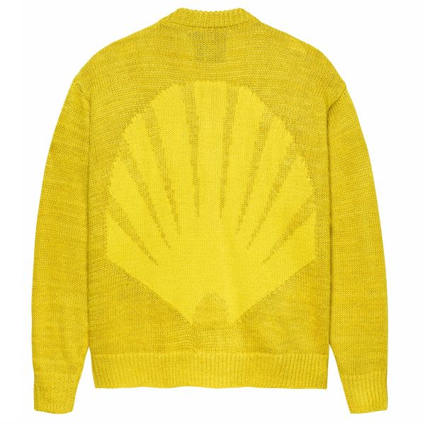 New Amsterdam Surf Association Linnen Logo Cardigan Geel