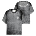 New Amsterdam Surf Association Logo Knit Inside Print T-shirt Zwart