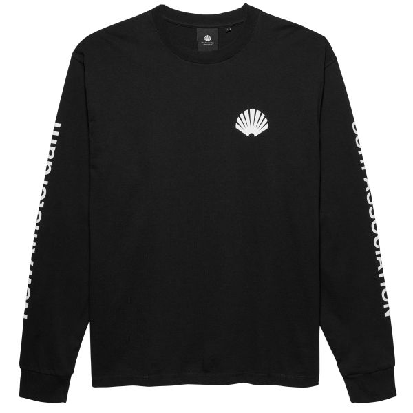 New Amsterdam Surf Association Logo Longsleeve T-shirt Zwart