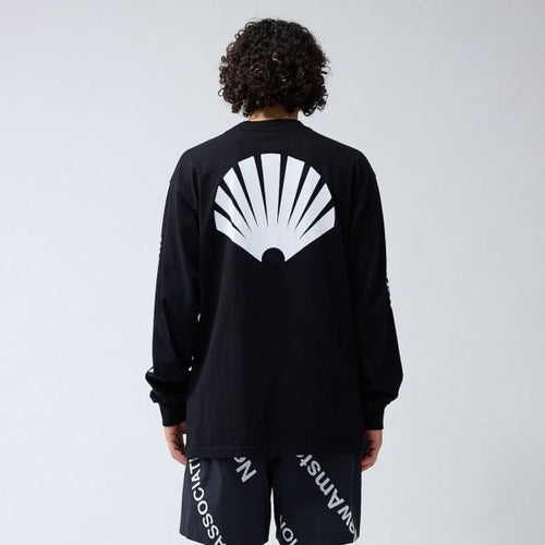 New Amsterdam Surf Association Logo Longsleeve T-shirt Zwart