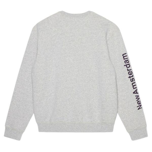 New Amsterdam Surf Association Logo Sweater Grijs