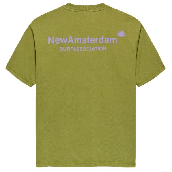 New Amsterdam Surf Association Logo T-shirt Donker Groen