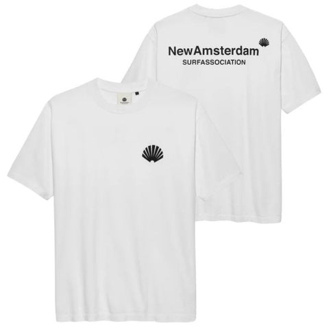 New Amsterdam Surf Association Logo T-shirt Wit