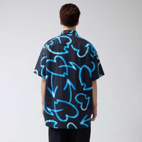 New Amsterdam Surf Association Lover Overhemd Zwart/Blauw