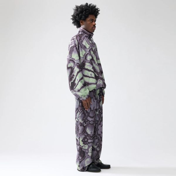 New Amsterdam Surf Association Oversized Aquarelle Trainingspak Paars/Groen