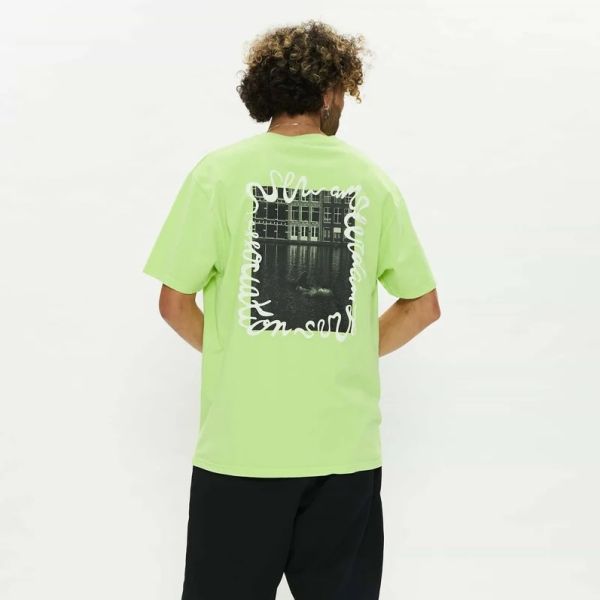 New Amsterdam Surf Association Shark T-shirt Groen