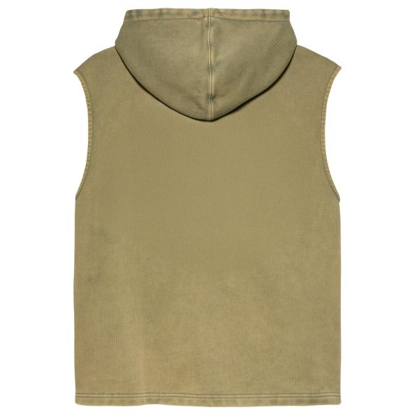 New Amsterdam Surf Association Sleeveless Hoodie Donker Groen