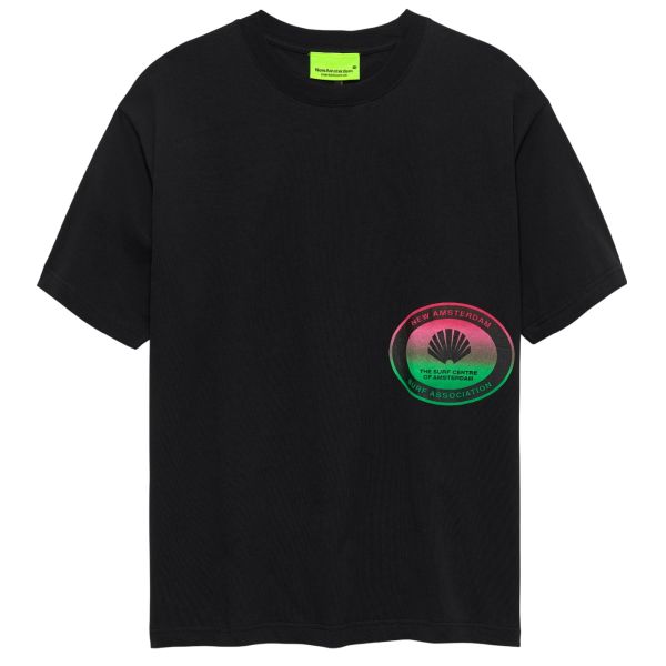 New Amsterdam Surf Association Surf Centre T-shirt Zwart