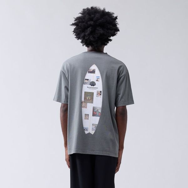 New Amsterdam Surf Association Surf Zine T-shirt Grijs