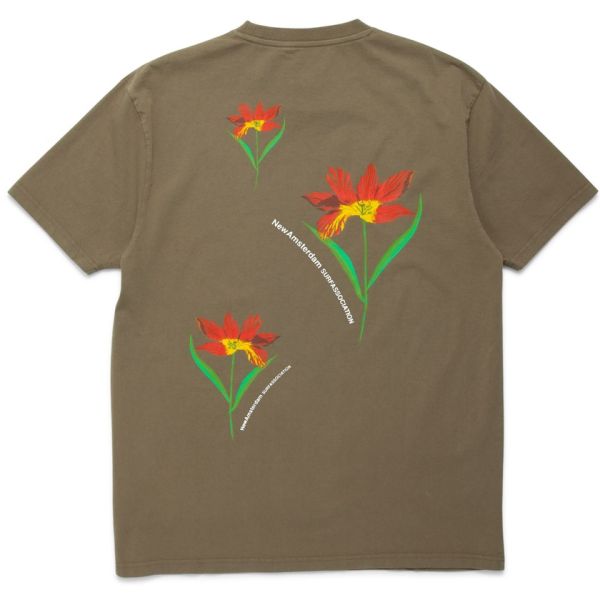 New Amsterdam Surf Association Tulip T-shirt Bruin
