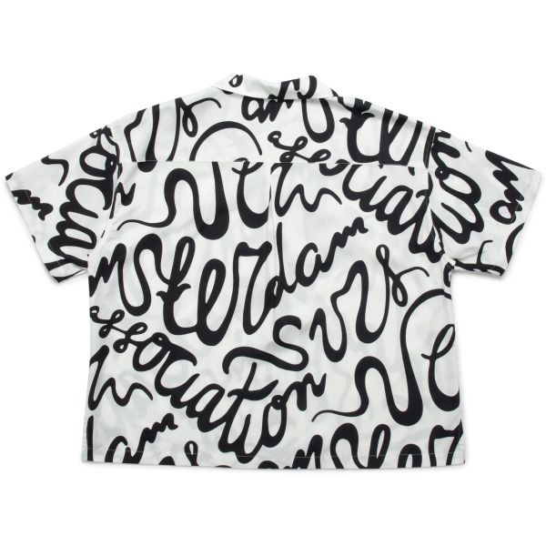 New Amsterdam Surf Association Wijk Tulip Overhemd Zwart/Wit