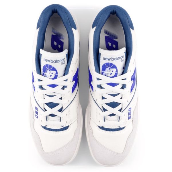 New Balance 550 Sneaker Off White/Blauw