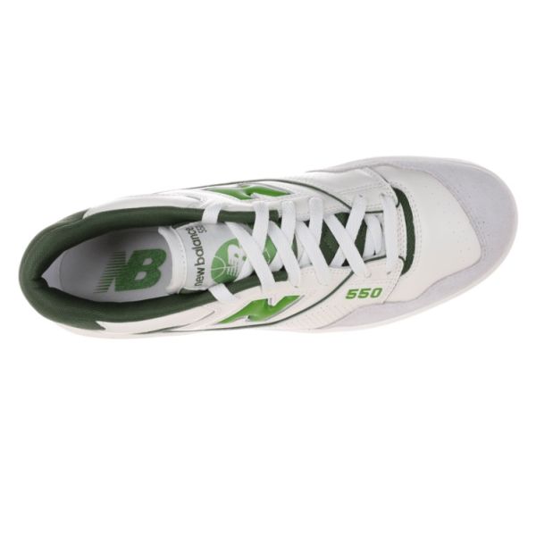 New Balance 550 Sneaker Off White/Groen