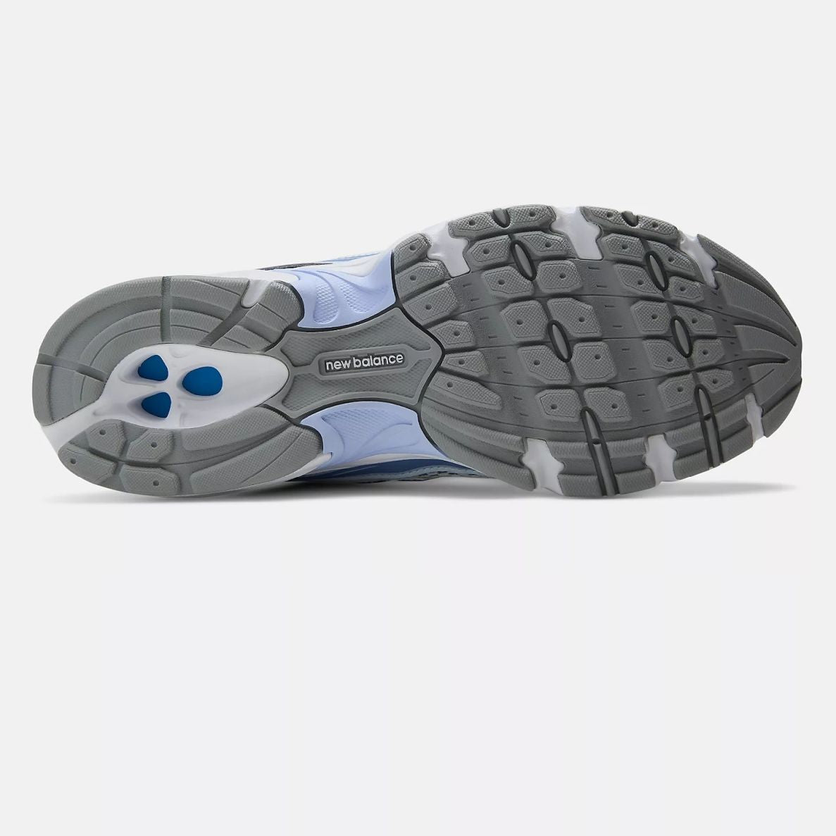 New Balance 740 Sneaker Wit/Licht Blauw