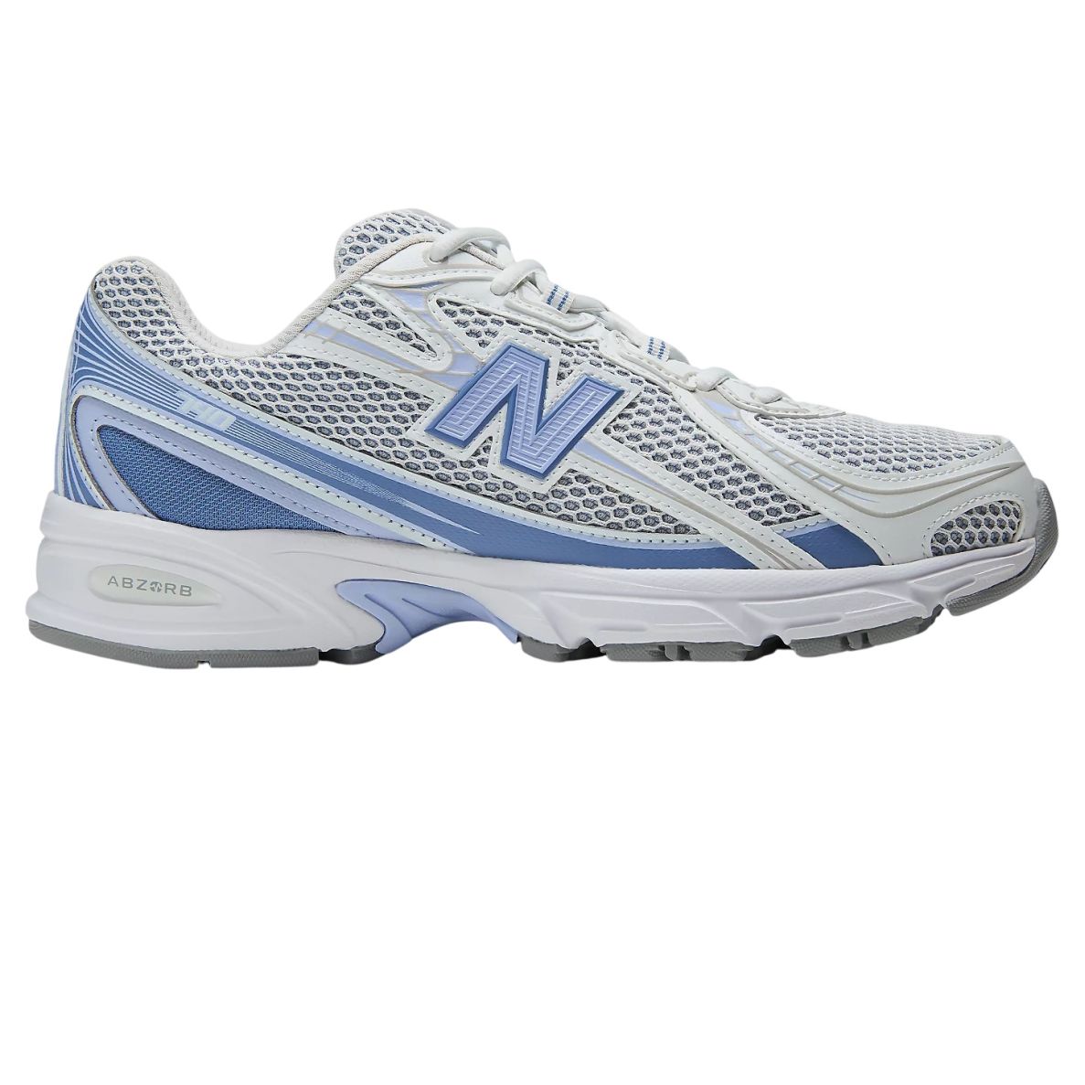 New Balance 740 Sneaker Wit/Licht Blauw