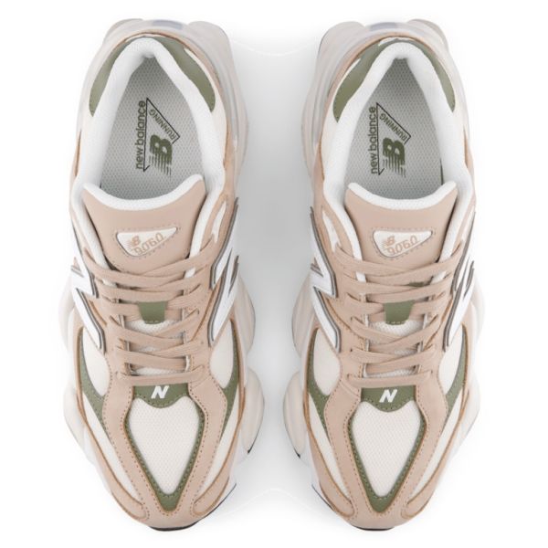 New Balance 9060 Sneaker Beige/Groen