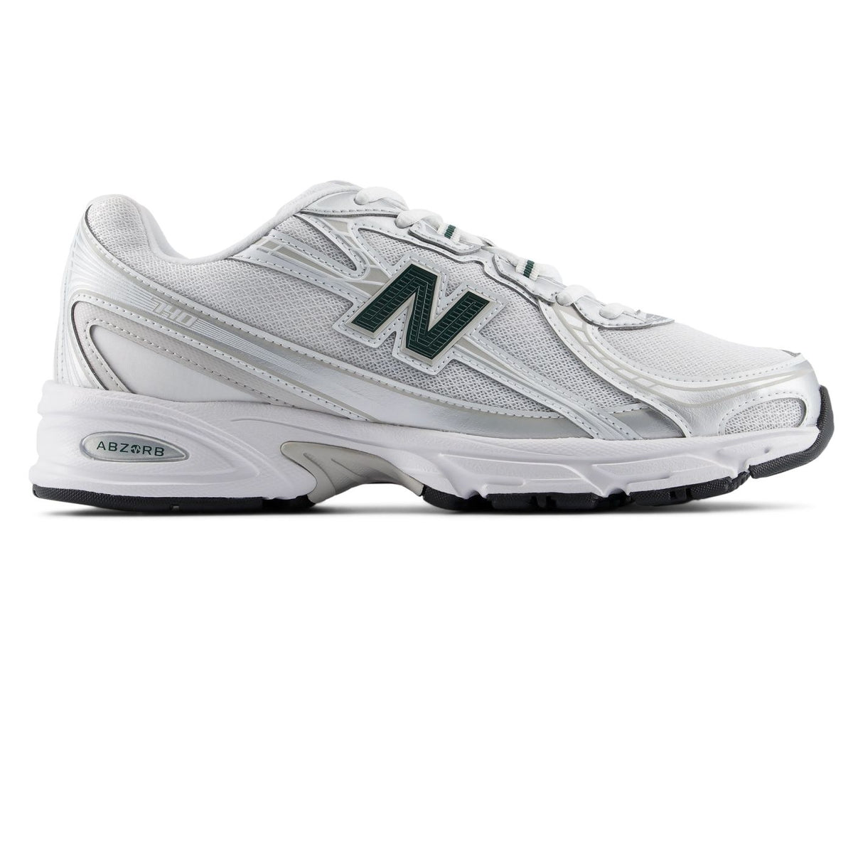 New Balance 740 Sneaker Wit/Donker Groen – Mezaldy