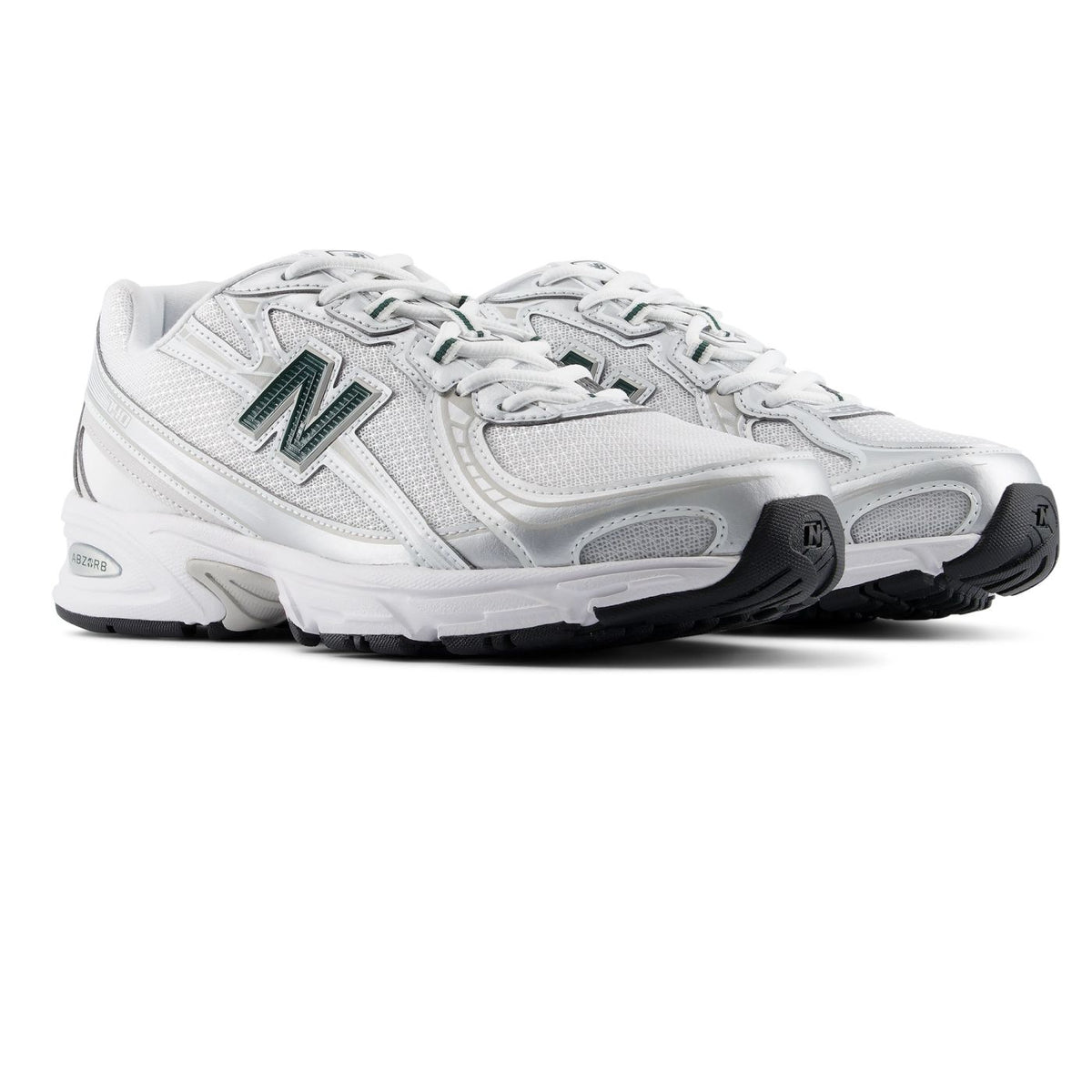 New Balance 740 Sneaker Wit/Donker Groen