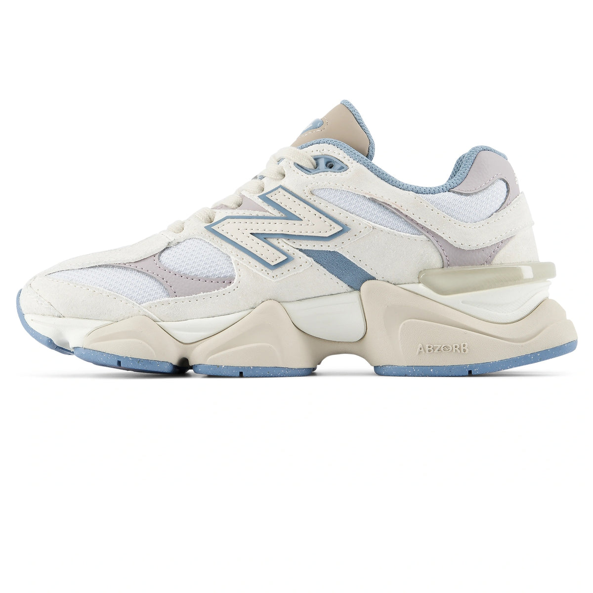 New Balance 9060 Sneaker Off White/Licht Blauw