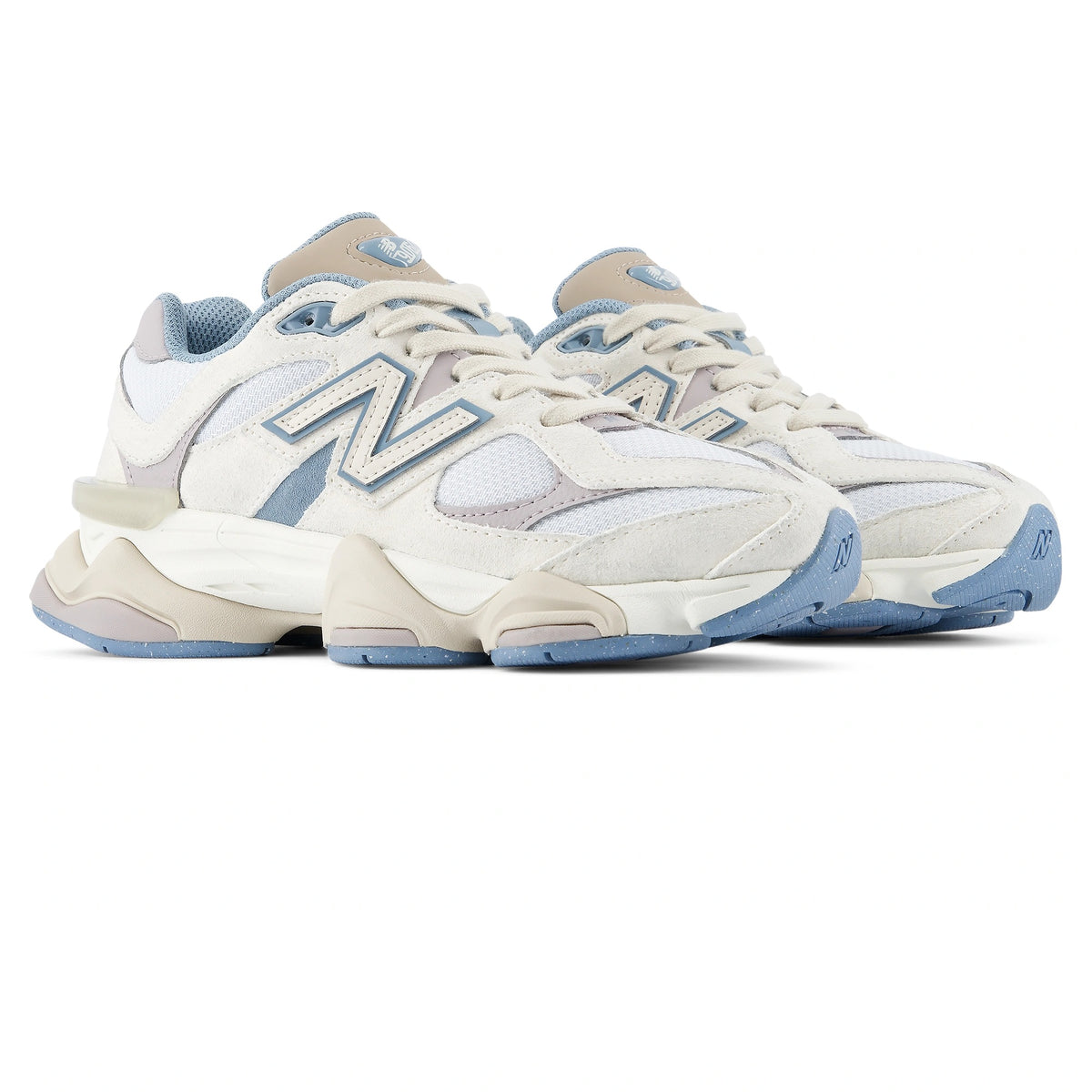 New Balance 9060 Sneaker Off White/Licht Blauw