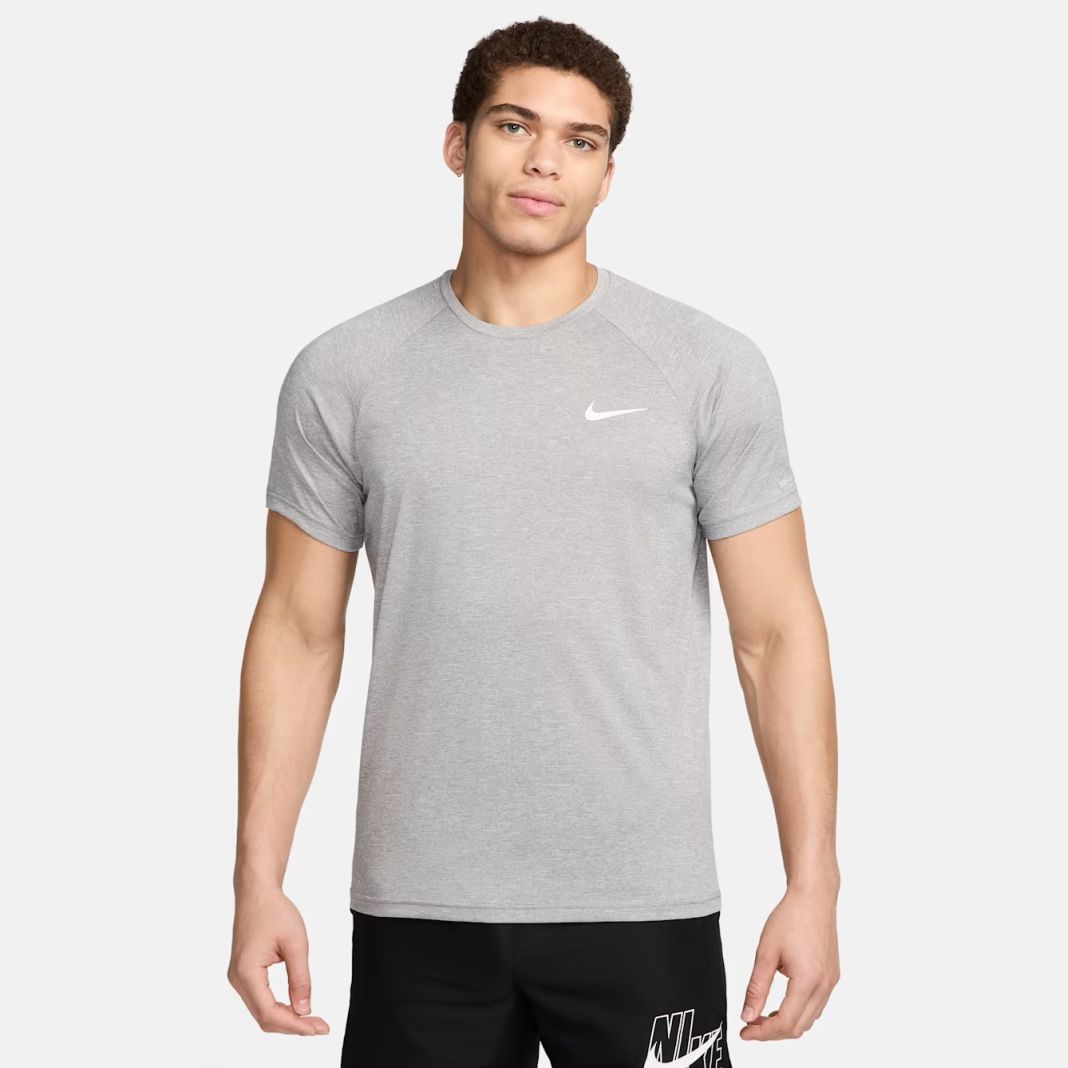 Nike Heathered Hydroguard T-shirt Grijs