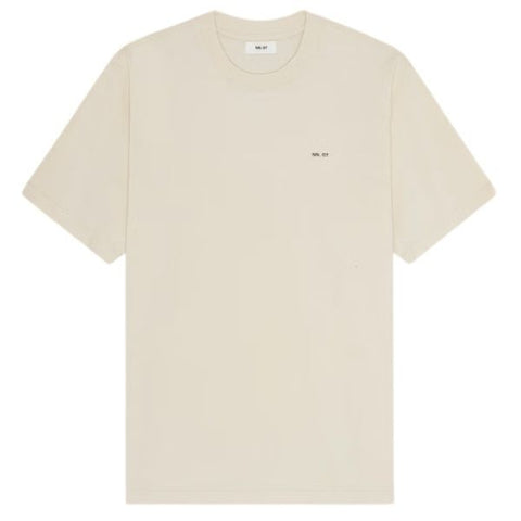 NN.07 Abel Print T-shirt Off White