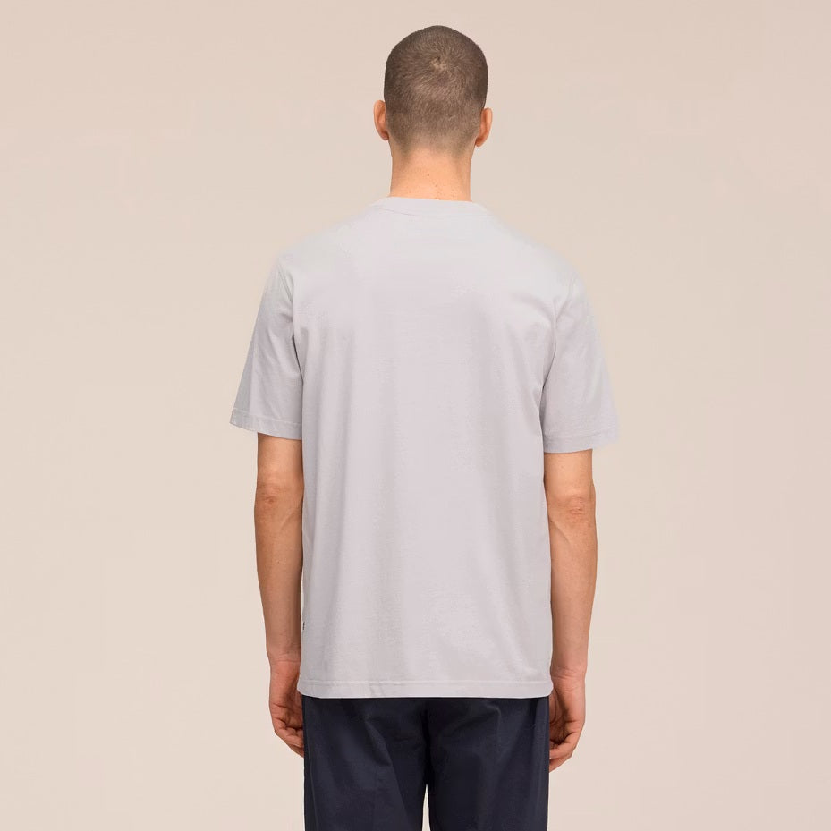 NN.07 Adam Emb T-shirt Grijs