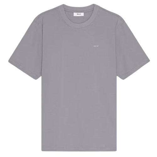 NN.07 Adam Emb T-shirt Grijs