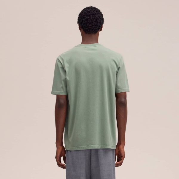 NN.07 Adam Emb T-shirt Groen