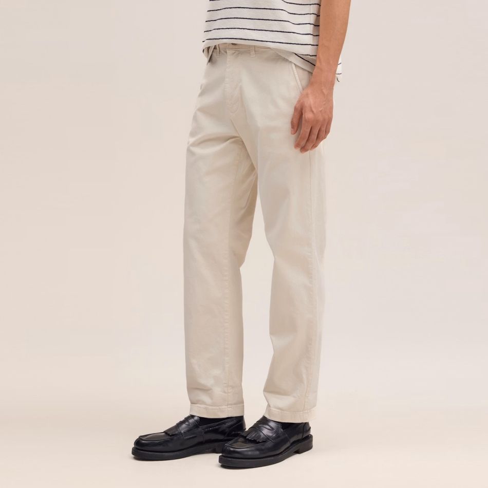 NN.07 Aden Straight Leg Chino Off White