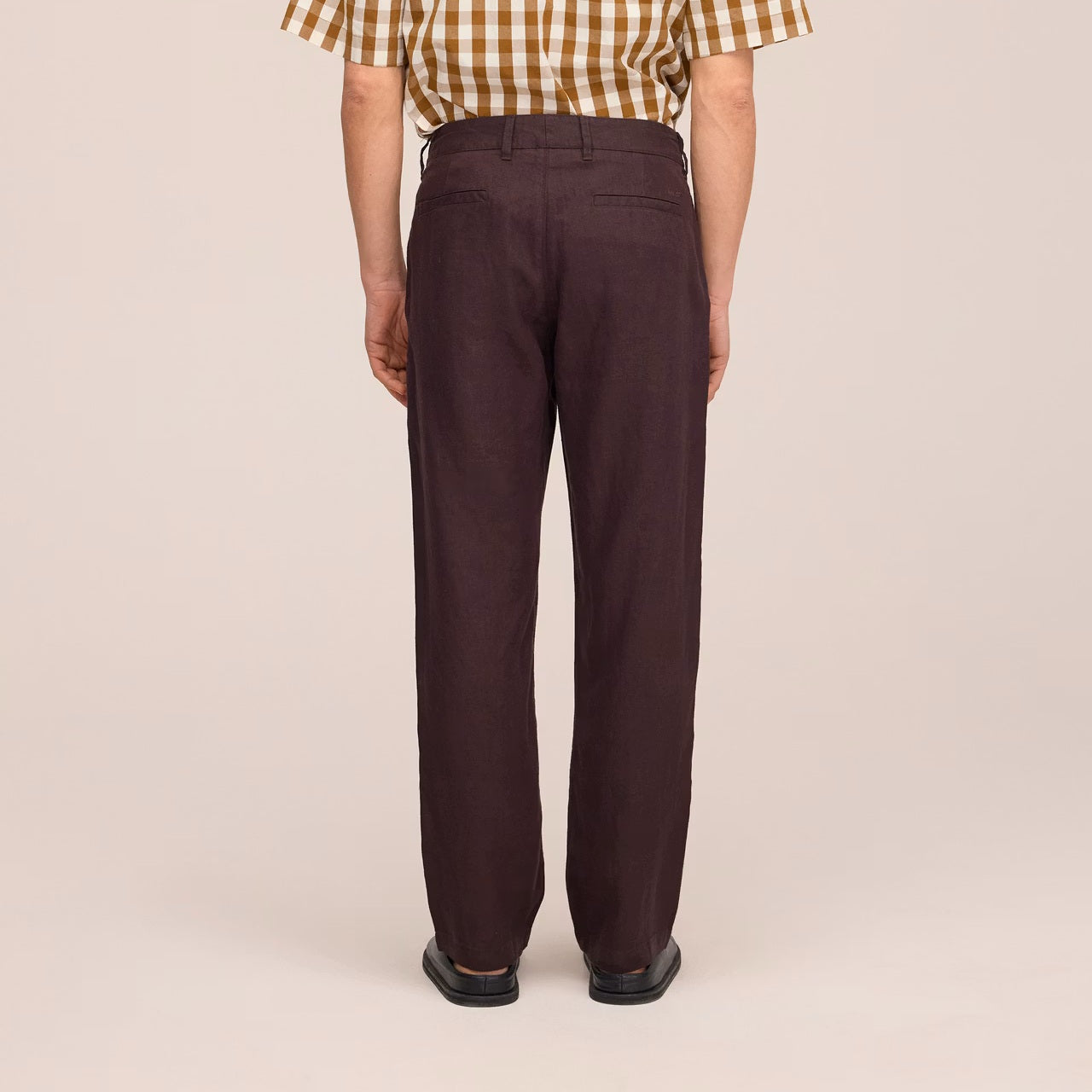NN.07 Aden Straight Leg Linen Chino Bruin