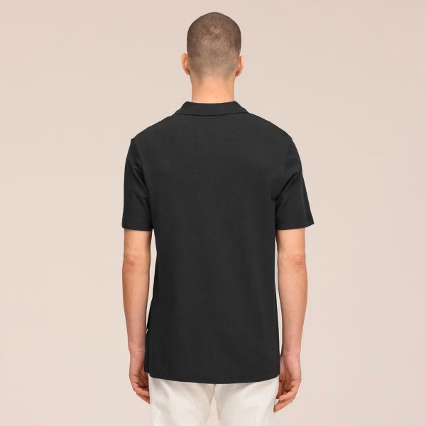 NN.07 Almer Polo Zwart
