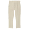 NN.07 Bill Pleated Seersucker Broek Beige