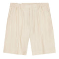 NN.07 Billie Linen Blend Korte Broek Off White