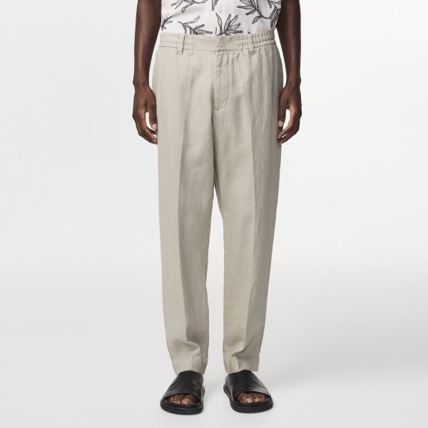 NN.07 Billie Linen Broek Beige