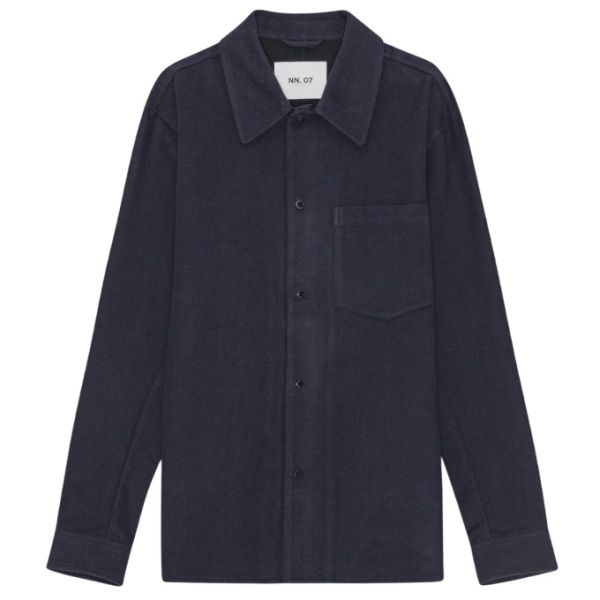 NN.07 Blaze Overhemd Navy