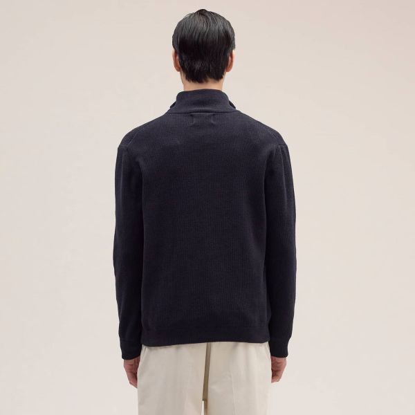 NN.07 Danny Half Zip Sweater Navy