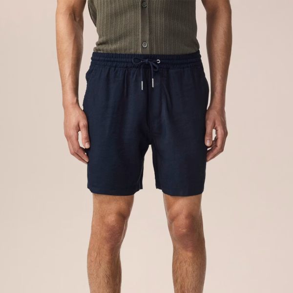 NN.07 Gabin Korte Broek Navy